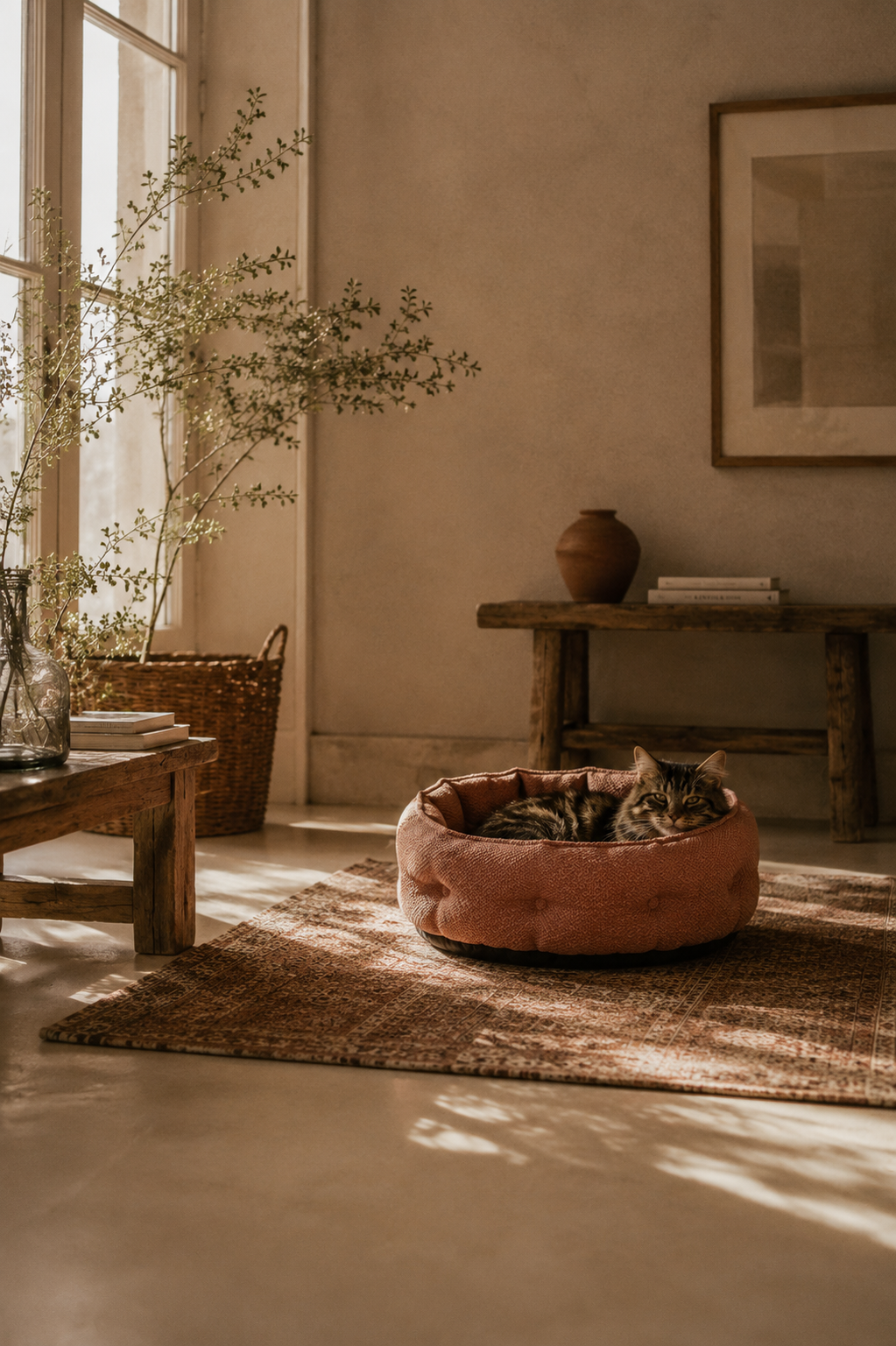 Cloud Nest Cat Bed | Luxury Plush Washable Cat Bed | The Fernby