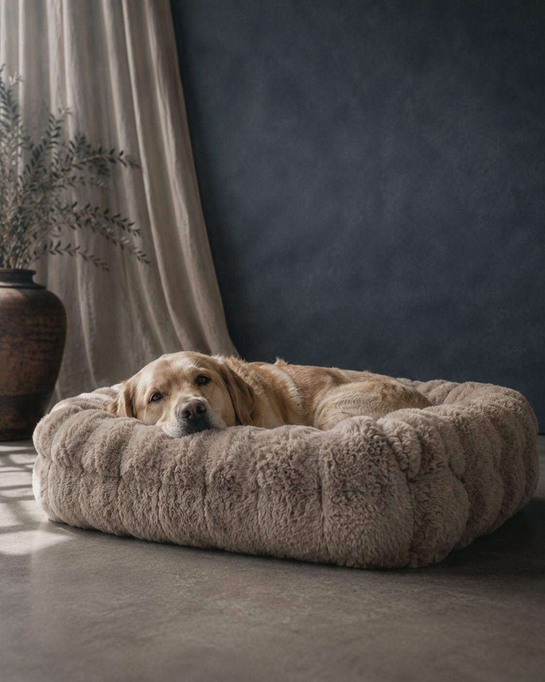 Alpine Haven Orthopaedic Dog Bed | Luxury Plush Dog Bed | The Fernby