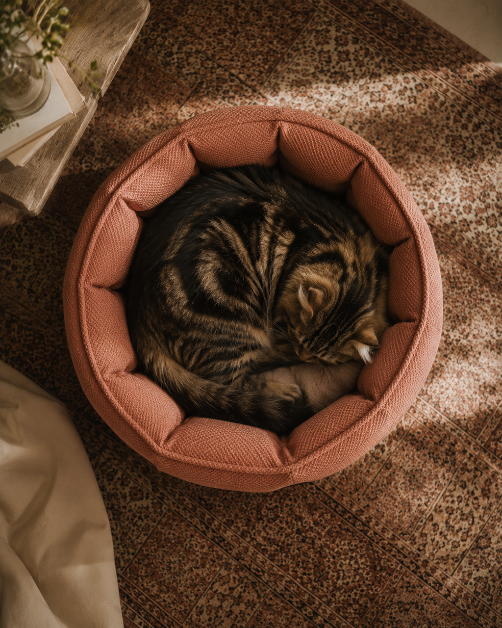 Cloud Nest Cat Bed | Luxury Plush Washable Cat Bed | The Fernby