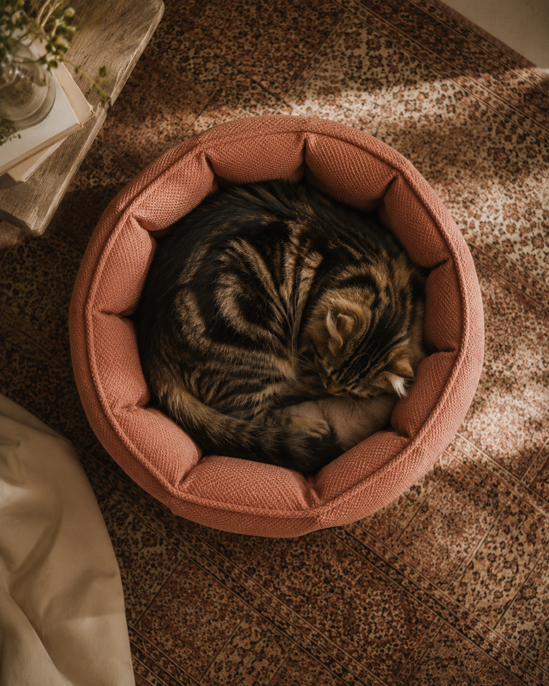Cloud Nest Cat Bed | Luxury Plush Washable Cat Bed | The Fernby