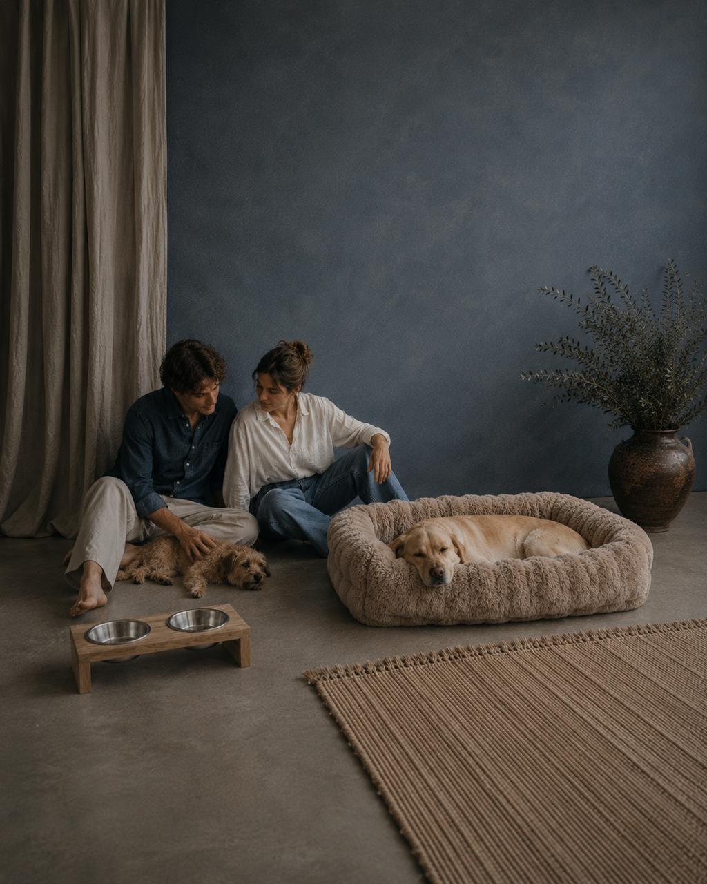 Alpine Haven Orthopaedic Dog Bed | Luxury Plush Dog Bed | The Fernby