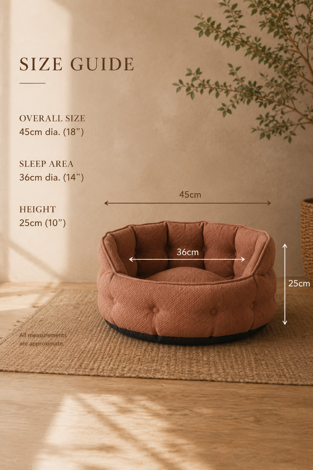 Cloud Nest Cat Bed | Luxury Plush Washable Cat Bed | The Fernby
