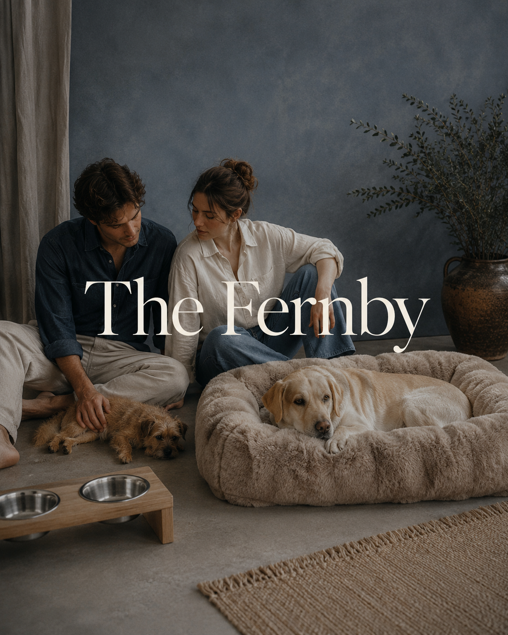 Alpine Haven Orthopaedic Dog Bed | Luxury Plush Dog Bed | The Fernby