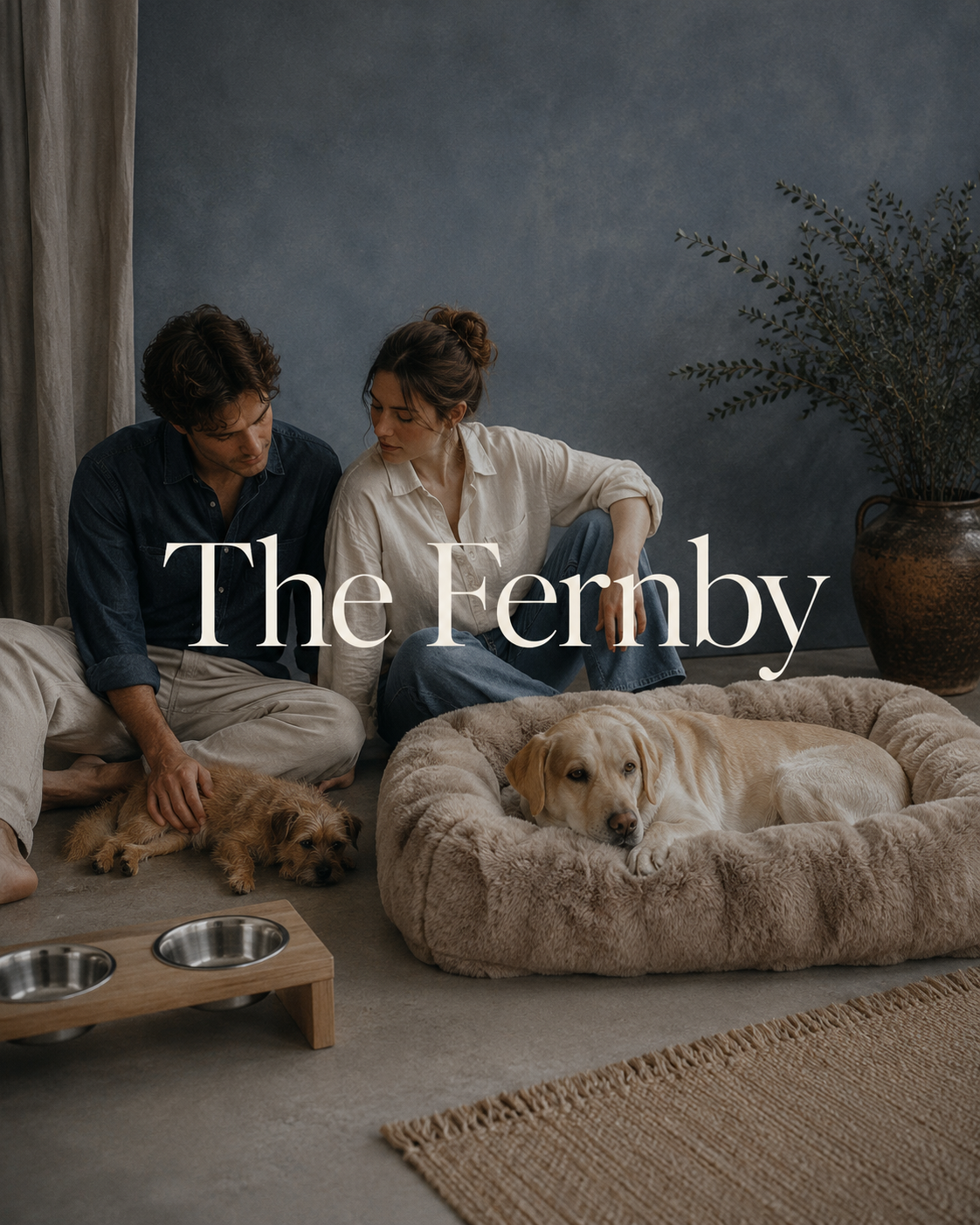 Alpine Haven Orthopaedic Dog Bed | Luxury Plush Dog Bed | The Fernby