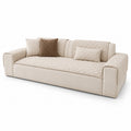 Sedge pet sofa cover in beige on a white background | The Fernby