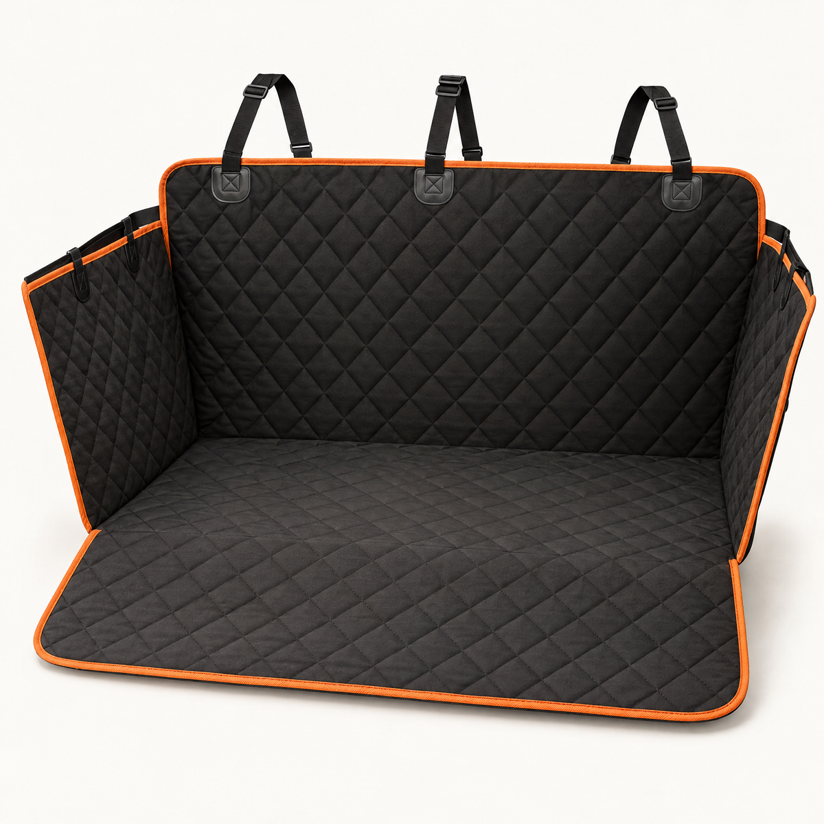 Jura Quilted Dog Car Seat Cover for Rear Seats with Seat Anchors – studio hero | The Fernby