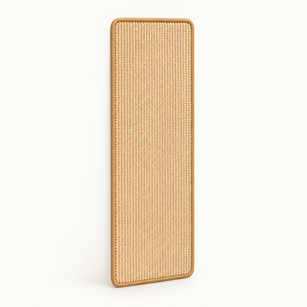 Dunster Faux Sisal Cat Scratcher Mat for Sofa Arms with Velcro Fixing – studio hero | The Fernby