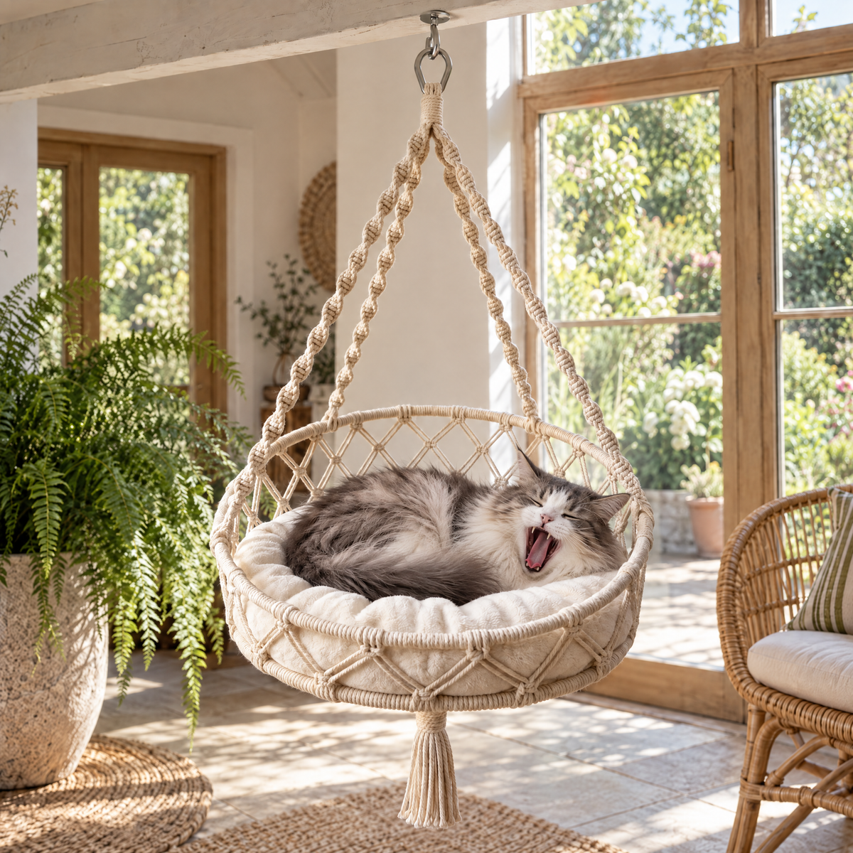 Nutley – A hammock that doubles as wall art | The Fernby